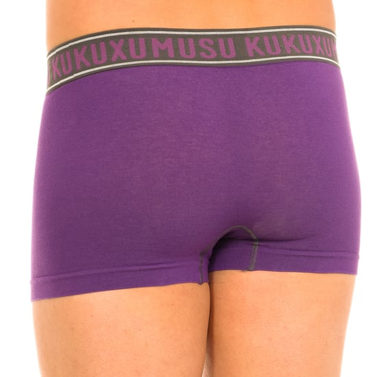 Thin elastic boxer and fabric adaptable to the body 87860 men