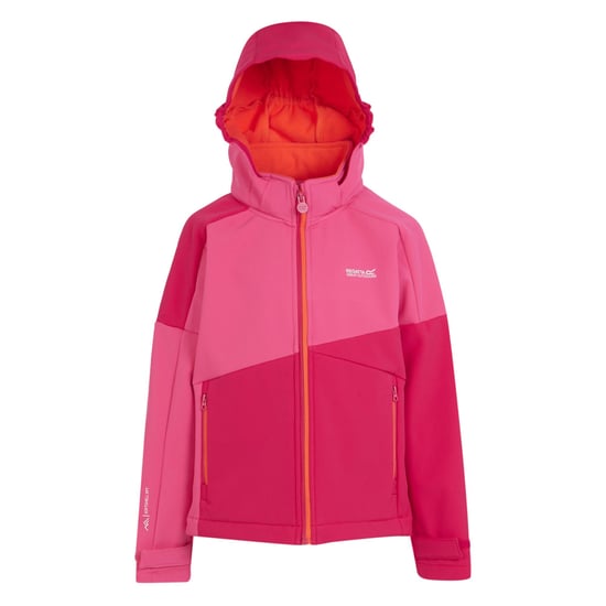 Regatta - "Acidity VII" Softshelljacke für Kinder (Flamingo-Rosa/Pinker Trank) - Image 1