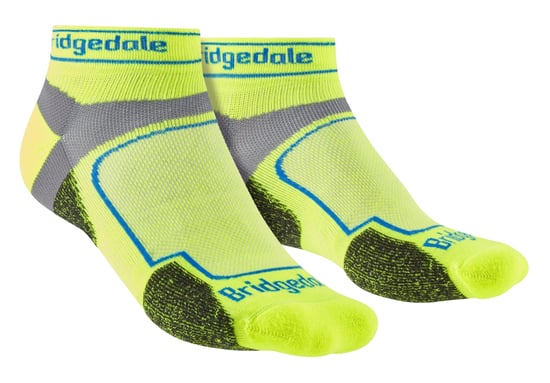Bridgedale - Mens Running Ultralight Sport Low Socken - Gelb - Image 1