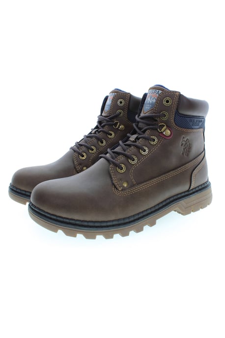 U.S. POLO ASSN. Herren Braun Polyester Stiefel - Image 3