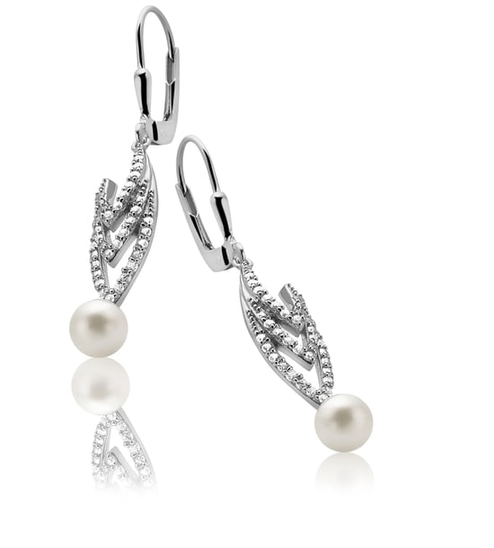 Orphelia Damen 925 Sterling Silber Set: Kettenanhänger + Ohrringe - Silber SET-5173 - Image 4