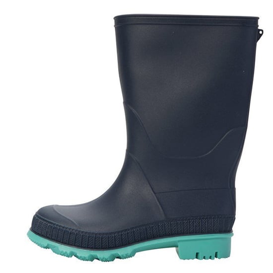 Mountain Warehouse Childrens/Kids Plain Wellington Stiefel (Navy) - Image 3