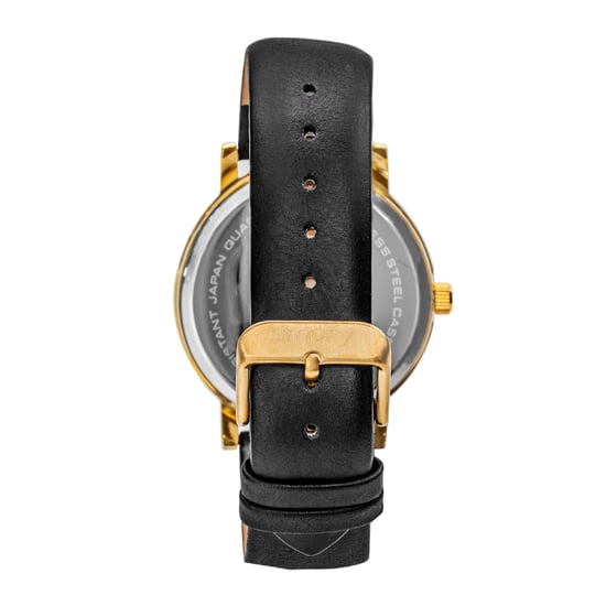 Simplify The 7000 Leather-Band Watch