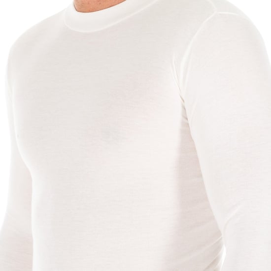 Langärmeliges T-Shirt mit halbhohem Kragen 1625-H Herren - Image 2