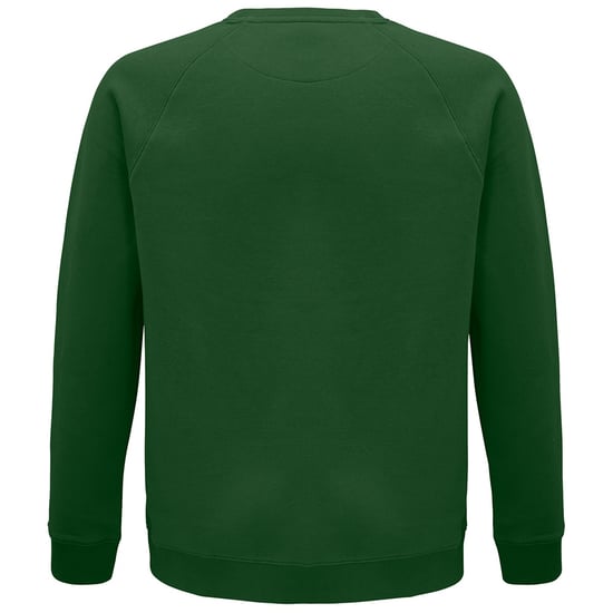 SOLS Unisex Adult Space Organic Raglan Sweatshirt (Flaschengrün) - Image 2