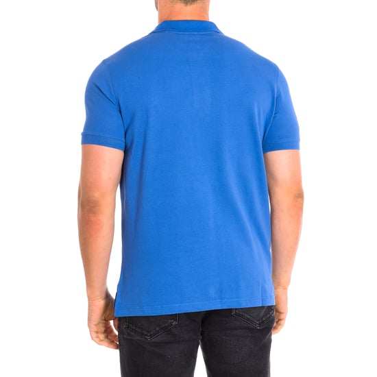 FOST Short Sleeve Polo with contrast lapel collar 64783 man