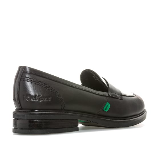 Women's Kickers Lach Loafer Shoes in Black