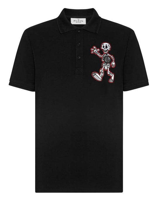 Poloshirt Skull - Image 2