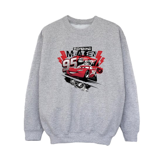 Disney Jungen Cars Lightning McQueen Collage Sweatshirt (Sport grau) - Image 1