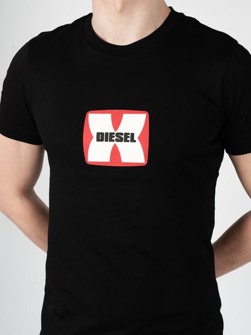 Diesel T-Shirt T-Diegor Herren schwarz - Image 5