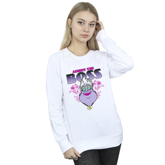 Disney - "The Little Mermaid Mum Is The Boss" Sweatshirt für Damen (Weiß) - Image 2