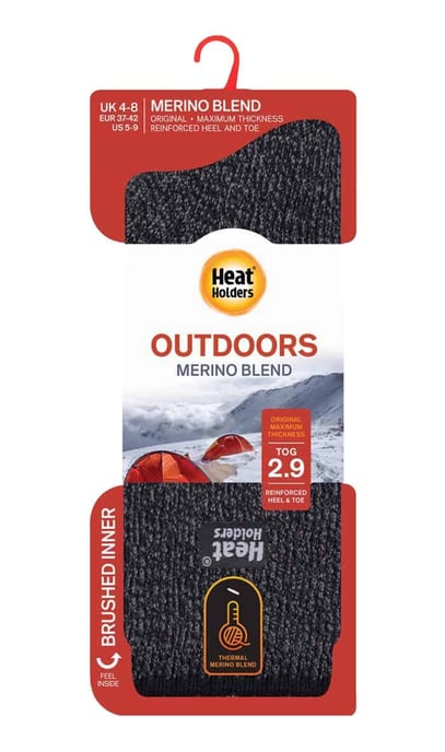 Damen Dicke Verstärkte 2.9 TOG Winter Warme Merinowolle Thermo Socken - Image 2