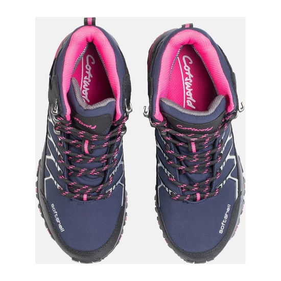 Cotswold Abbeydale Mid Softshell Women's Navy/Schwarz/Fuchsia Wanderschuhe - Image 6