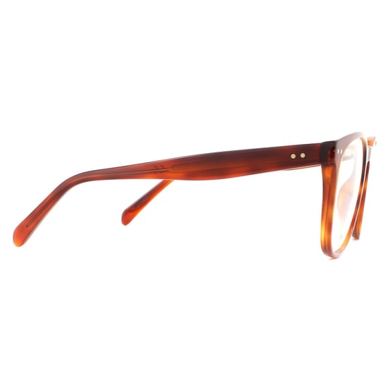 Céline Round Blonde Havana Womens Lunes Frames - Image 4