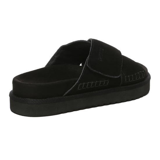 EVER AU Damen Leder Sandalen - Rose - Image 5