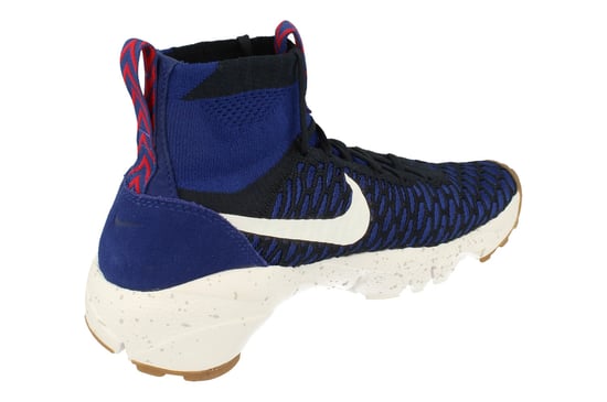 Nike Air Footscape Magista Flyknit Herren Blau Turnschuhe - Image 3