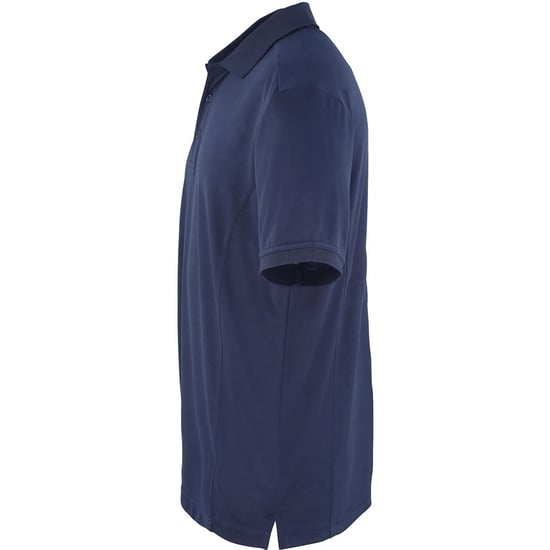 Premier Mens Coolchecker Pique Short Sleeve Polo T-Shirt (Navy) - Image 3