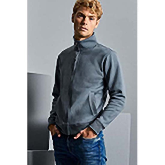 Russell Mens Authentic Full Zip Jacke (Convoy Grau) - Image 3