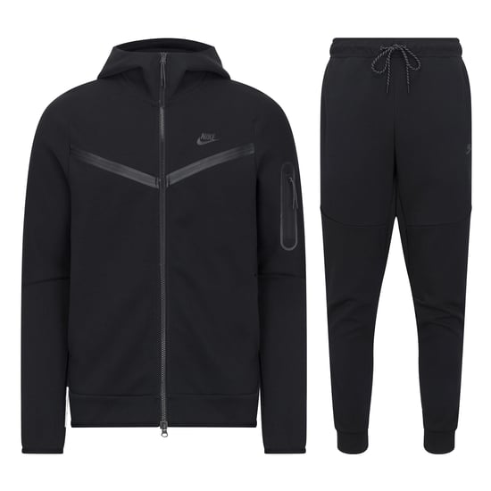 Nike Sportswear Tech Fleece Trainingsanzug mit Reißverschluss Schwarz - Image 1
