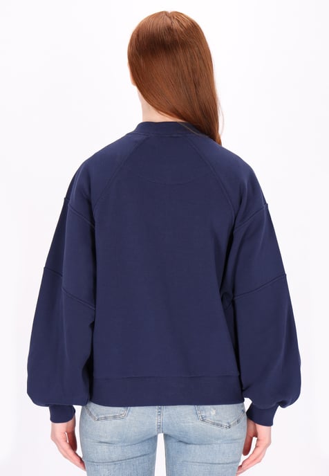 Dreimaster Sweatjacke Damen Marine - Image 4