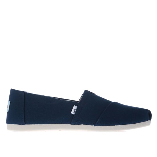 Espadrilles Alpargata toile coton recyclé Toms Pour Femme en Bleu Marine - Image 1