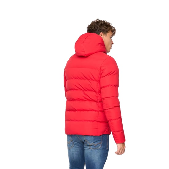 Crosshatch - "Kampleys" Steppjacke für Herren (Rot) - Image 2