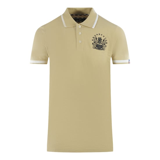 Aquascutum Poloshirt Aldis Beige mit Spitze - Image 1