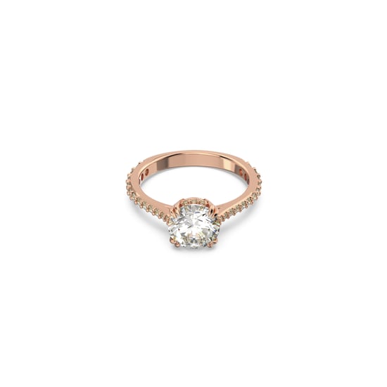 Swarovski 'Constella' Damenring aus vergoldetem Metall - Rosé 5638548 - Image 1