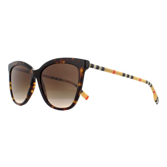 Burberry Sunglasses BE4308 385413 Dark Havana Brown Gradient