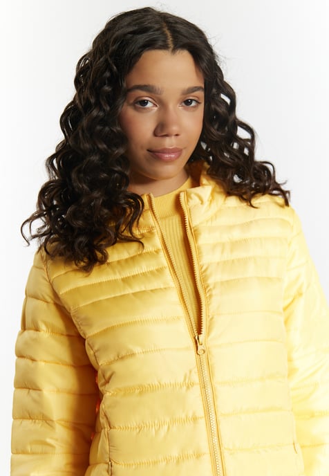 Mymo Leicht wattierte Jacke Damen Höllengelb - Image 5
