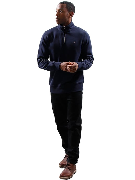Gant | Herren Schild halbe Zip Sweatshirt - Image 4