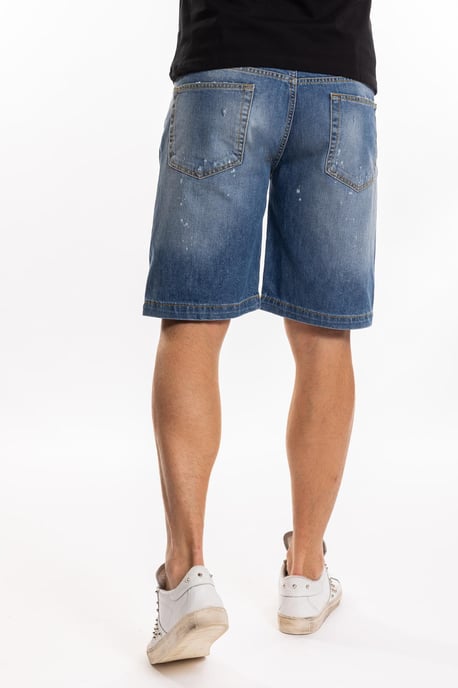 Takeshy Kurosawa Shorts Herren Blau - Image 5