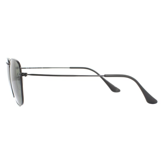 Ray-Ban Sunglasses Frank Legend RB3857 919931 Polished Black Green G-15