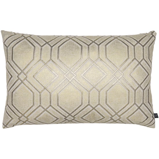 Prestigious Textiles Othello Geometrisches Feder gefülltes Kissen - Image 1