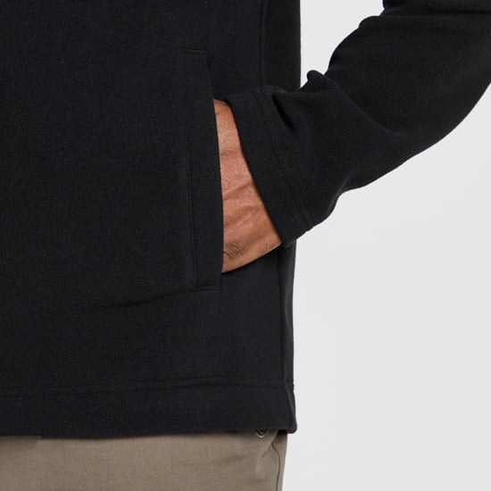 Peter Storm Men's Bracken Full Zip Recycled Polyester Fleece, Walking & Hiking Mid-layer