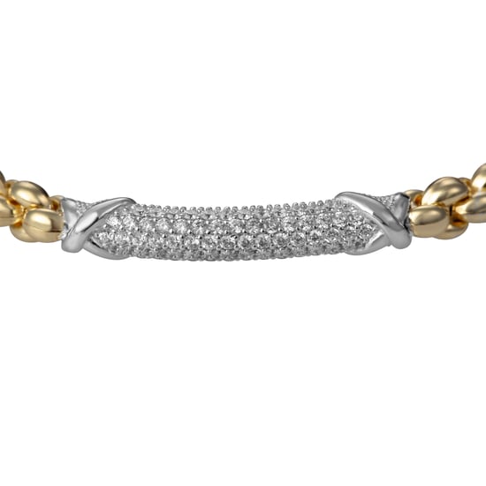 Orphelia 'Ilaila' Damenarmband aus 925 Sterling Silber - Silber/Gold ZA-7394 - Image 1