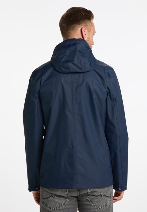 Mo Regenjacke mit Innenprint Herren Marine - Image 3