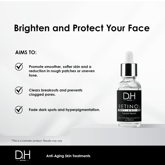Dr H Anti-Aging Retinol Gesichtsserum 30ml - Image 4