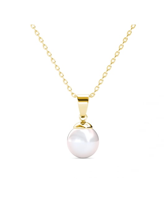 Pauline Vollmond Perlenset - Gold und Kristall - Image 5