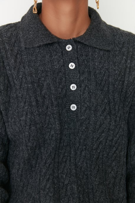 Trendyol Damen Haarglanz Pullover - Image 4