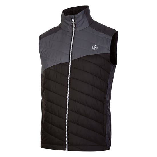 Dare 2B Mens Touring Quilted Lightweight Gilet (Ebony/Black)