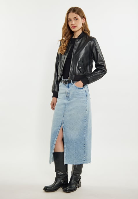 Dreimaster Jacke Damen schwarz - Image 2