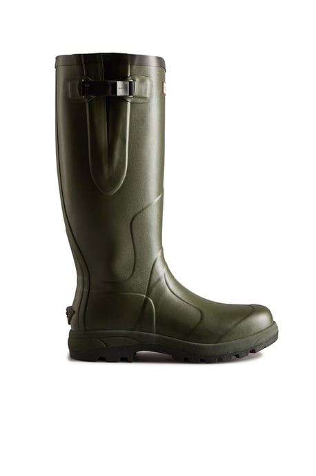 Hunter Balmoral Adjustable Classic Gummistiefel In Dunkeloliv - Image 1
