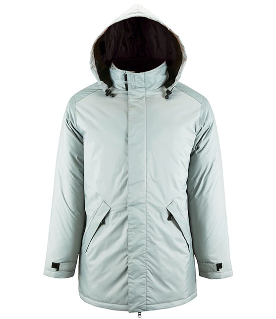 SOLS Unisex-Erwachsene Robyn Wattierte Jacke (Metallgrau) - Image 1