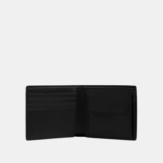 Coin Wallet in Signature Crossgrain Leather