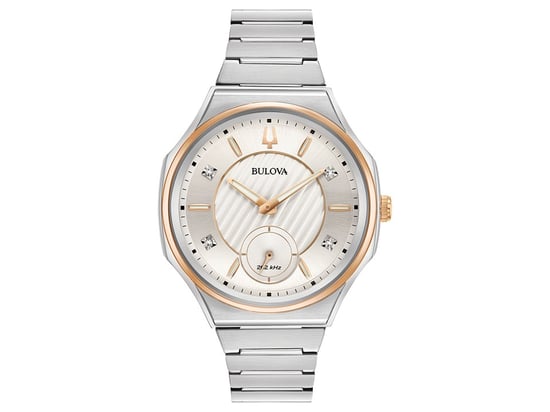 Bulova Curv Women's Silver Watch 98P182