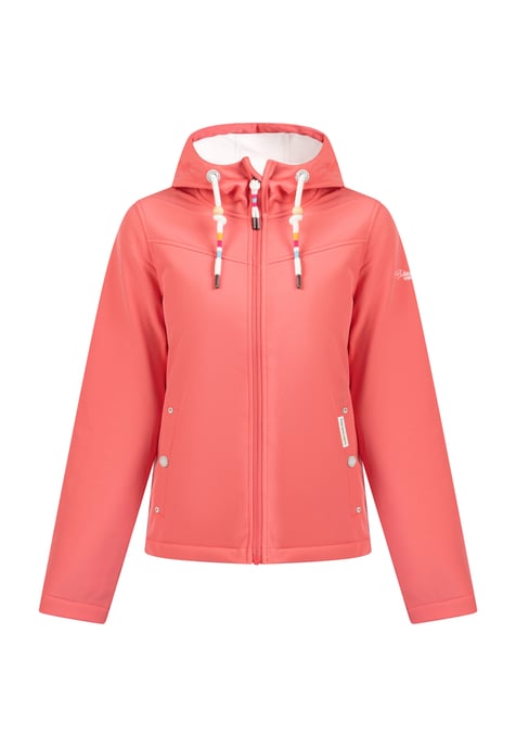 Schmuddelwedda Softshelljacke Damen KORALLENPINK-280 - Image 1