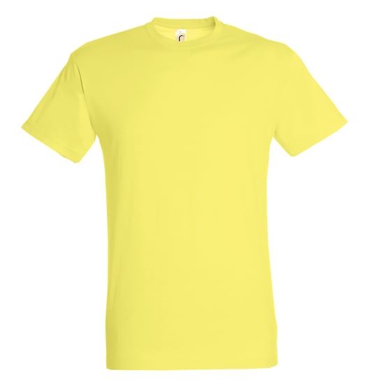 SOLS Mens Regent T-Shirt mit kurzen Ärmeln (blassgelb) - Image 1