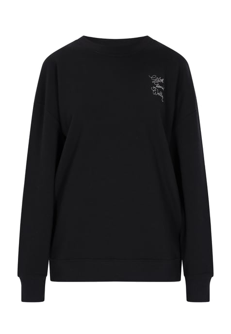 Dreimaster Sweatshirt Damen Schwarz - Image 1