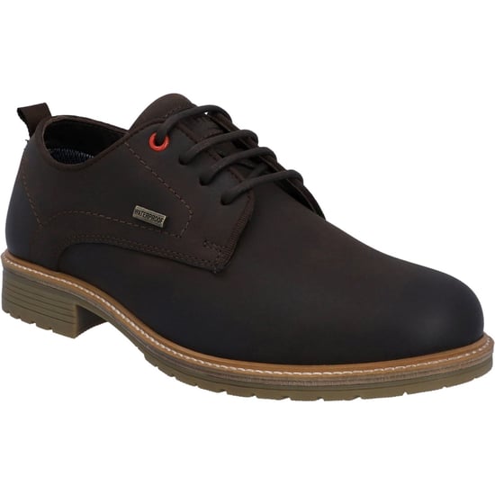 Hunter Jura Leder Herren Schnürschuhe Braun - Image 1
